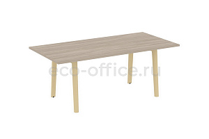 Стол переговорный ONIX WOOD DIRECT OW.PRG-19 Дуб Аттик / Дуб Светлый фото