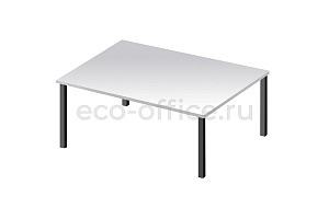 Стол для совещаний TEAM PET1212 Белый / Антрацит фото
