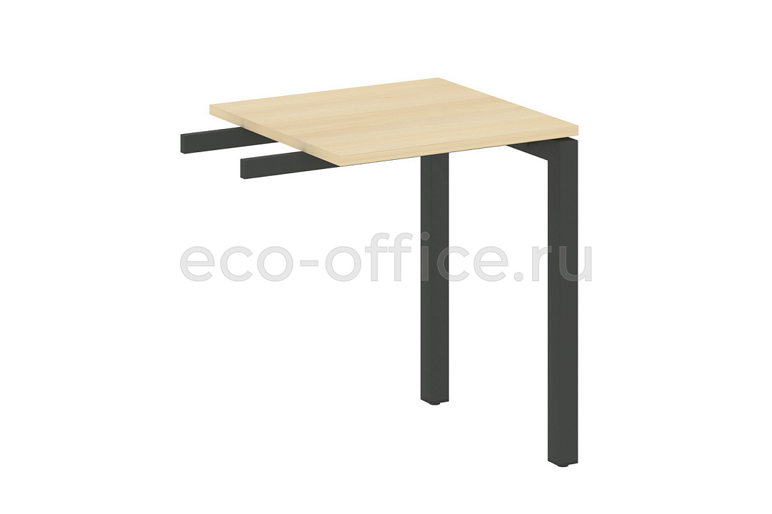 Приставной элемент на П-образном м/к METAL SYSTEM QUATTRO 5x5 50БП.ПР-1 Акация Лорка / Антрацит металл купить в Москве