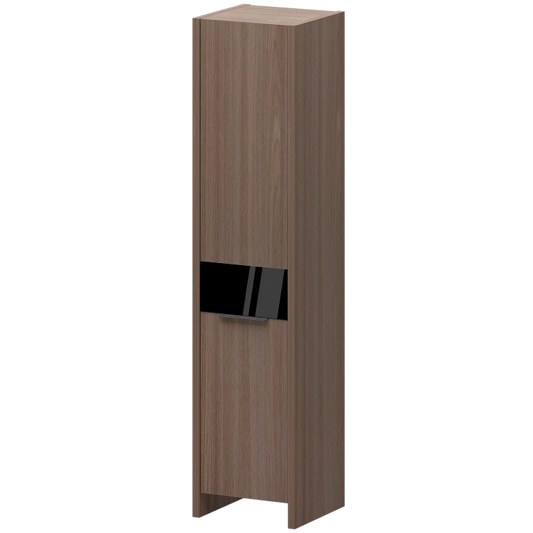 стеллаж узкий закрытый левый protech кт-41.38/кт-51.18 темный шимо фото