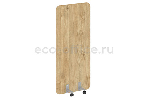 Перегородка на металлических опорах, на роликах R-LINE DP.R-80-180 Тиквуд Светлый фото