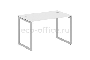 Стол письменный METAL SYSTEM QUATTRO 4x4 40БО.СП-2 Белый / Серый металл фото