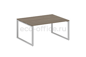 Стол переговорный (1 столешница) METAL SYSTEM STYLE БО.ПРГ-1.4 Вяз Благородный / Серый металл фото