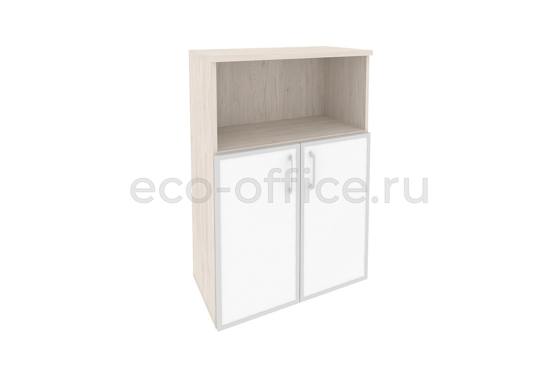 Шкаф средний широкий ONIX O.ST-2.2 R white Денвер Светлый купить в Москве