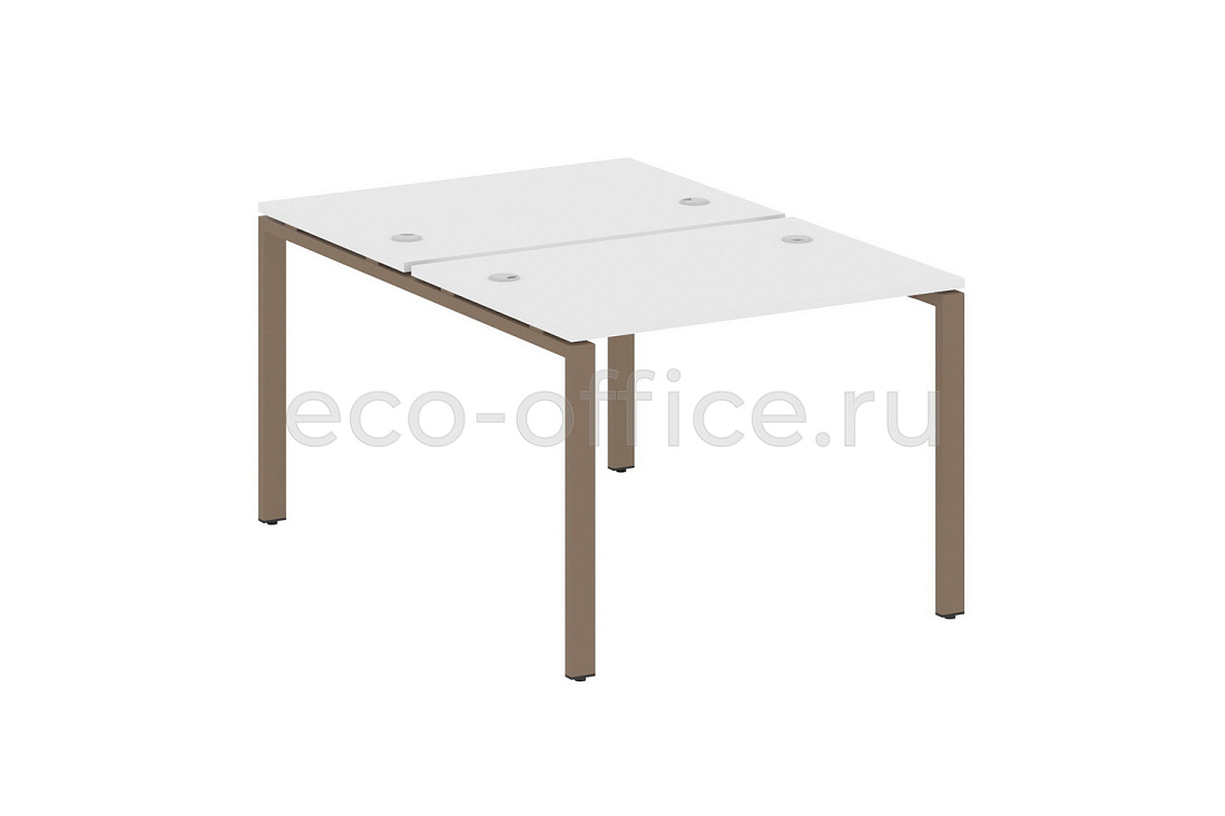Рабочая станция METAL SYSTEM STYLE БП.РАС-СП-2.1 Белый / Мокко металл  стоимость