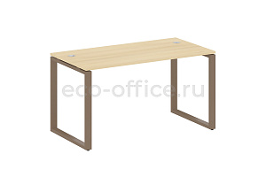 Стол письменный METAL SYSTEM STYLE БО.СП-3 Акация Лорка / Мокко металл фото