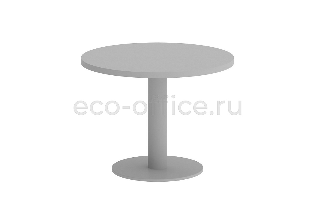Стол журнальный круглый VR.SP-5-60.1G grey Серый / Серый металл  стоимость