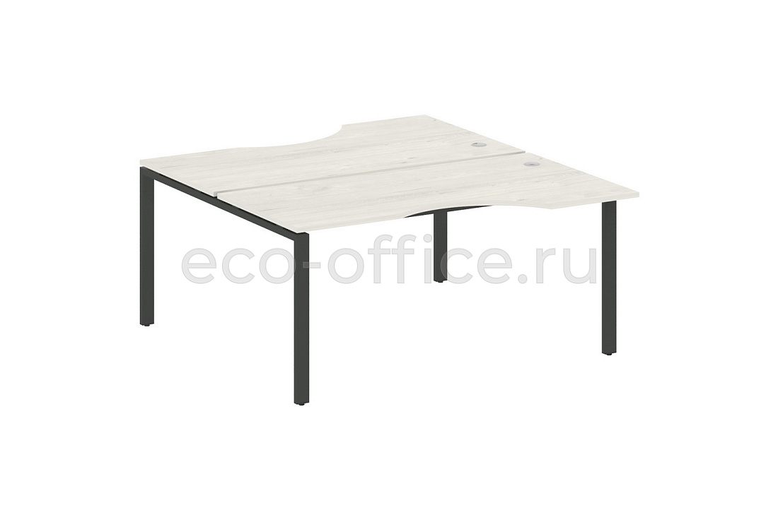 Рабочая станция криволинейная METAL SYSTEM STYLE БП.РАС-СА-2.1 Дуб Наварра / Антрацит металл   стоимость