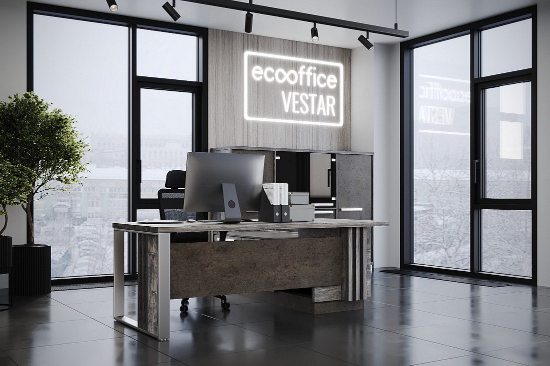 Кабинет руководителя VESTAR Сосна Пасадена / Бетон Чикаго  стоимость