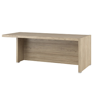 Стол письменный с асимметричными опорами, левый Solid SOL29710805 фото