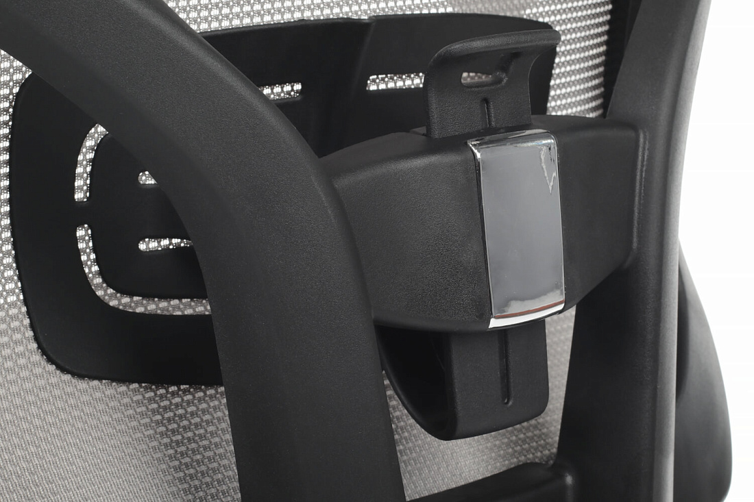 кресло rv chair step a2320 серая сетка / серая ткань фото