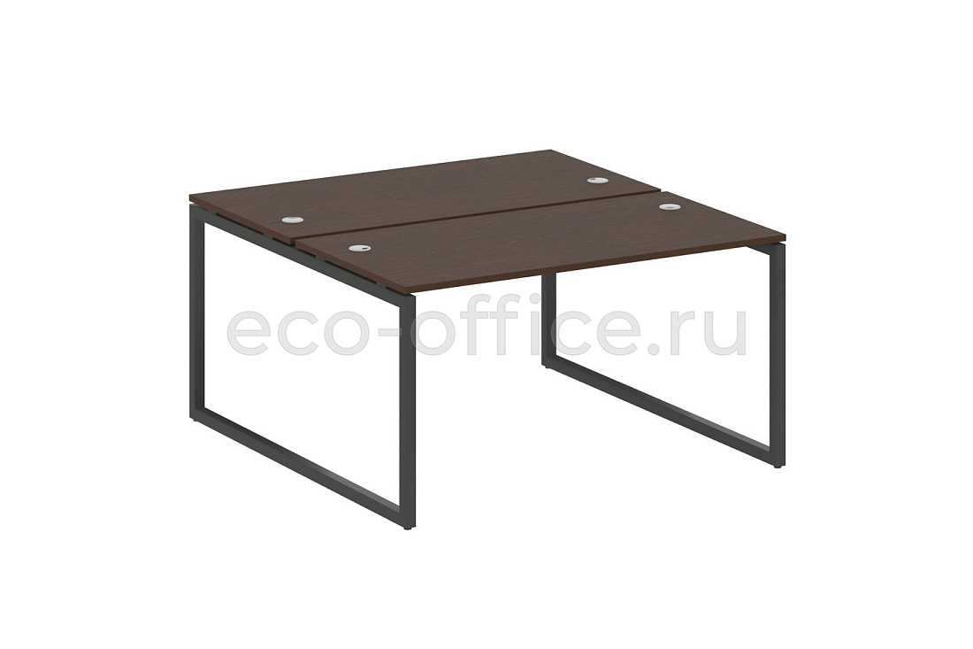 Рабочая станция METAL SYSTEM QUATTRO 4x4 40БО.РАС-СП-2.3 Венге Цаво / Антрацит металл  стоимость