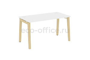 Стол письменный ONIX WOOD OW.SP-3.7 Белый Бриллиант / Дуб Светлый фото