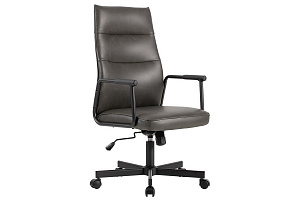 Кресло RVChair STEN W-263H Тёмно-серая экокожа фото