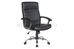 Кресло руководителя RV Chair FOLLY 9154 Чёрная экокожа фото