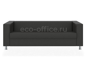 Четырехместный диван АПОЛЛО экокожа Euroline 996 Железно-серый фото