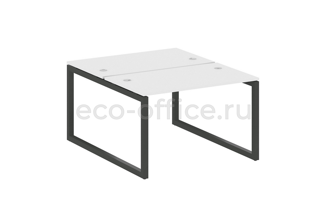 Рабочая станция METAL SYSTEM QUATTRO 5x5 50БО.РАС-СП-2.2 Белый / Антрацит металл  стоимость