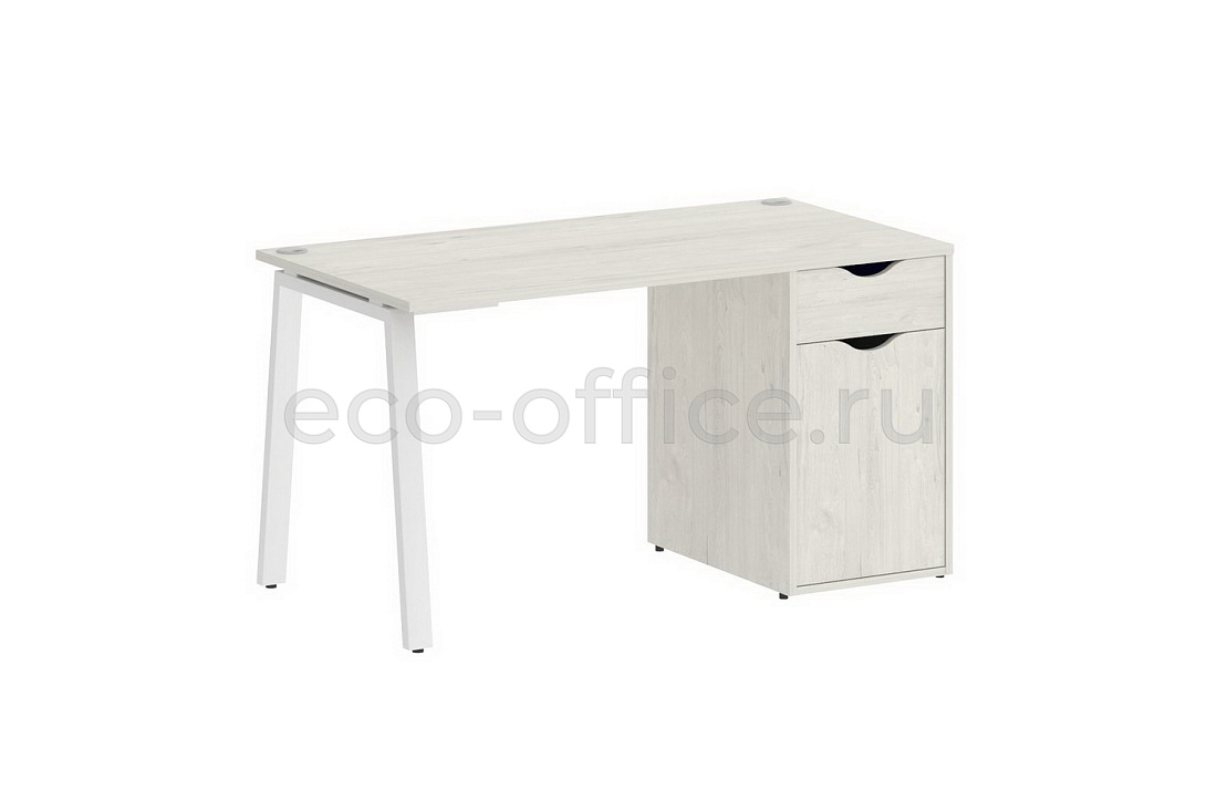 Стол письменный HomeOffice VR.SP-3-138.1.A white Дуб Наварра  стоимость