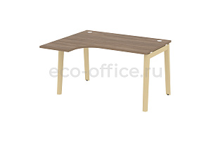 Стол эргономичный левый ONIX WOOD OW.SA-3 (L) Дуб Аризона / Дуб Светлый фото