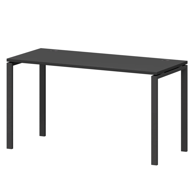стол на металлокаркасе protech смс25-п-16к.60.пр25 графит/антрацит фото