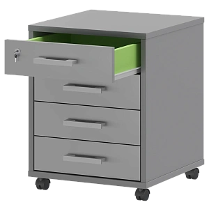 Тумба подкатная Protech АТЛ-04 Серый фото