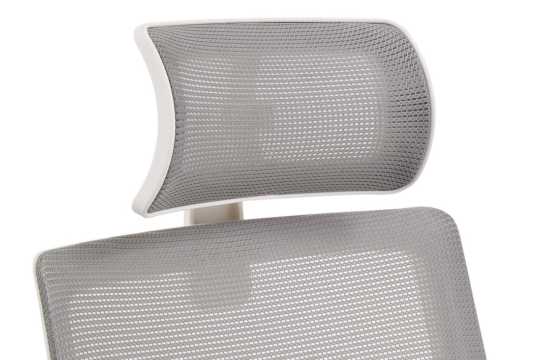 кресло rv chair lid 853a-1-dp3d серая сетка / серая ткань фото