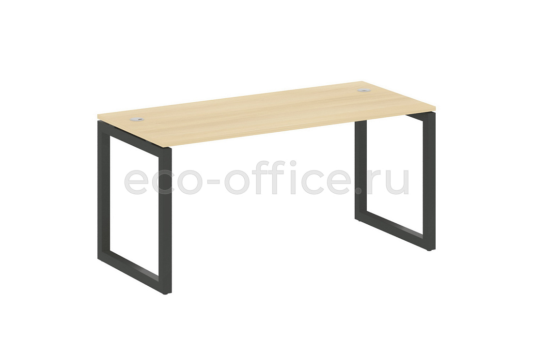 Стол письменный METAL SYSTEM QUATTRO 5x5 50БО.СП-4 Акация Лорка / Антрацит металл  стоимость