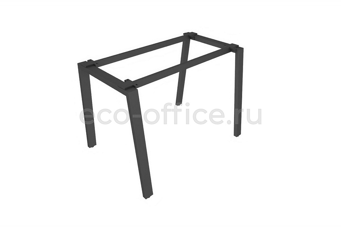 Металлокаркас для столов на Л-образных опорах Белый металл  стоимость