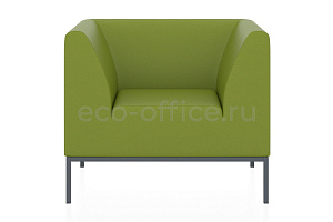 Кресло УЛЬТРА 2.0 экокожа Euroline 1131 Оливково-жёлтый фото