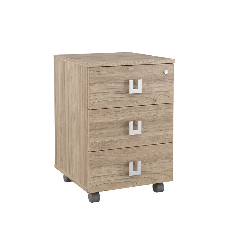 тумба подкатная с 3 ящиками solid sol29730305 фото