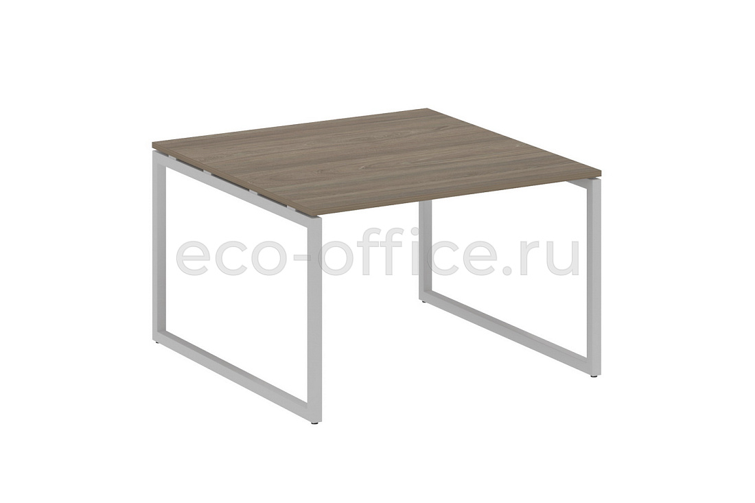 Стол переговорный (1 столешница) METAL SYSTEM QUATTRO 4x4 40БО.ПРГ-1.2 Вяз Благородный / Серый металл  стоимость