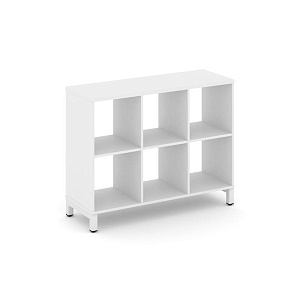 Каркас стеллажа 2 яр. STYLE PROJECT SN.KS-230 Белый/Металл Белый фото