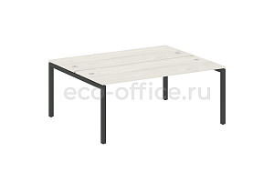 Рабочая станция METAL SYSTEM QUATTRO 5x5 50БП.РАС-СП-2.5 Дуб Наварра / Антрацит металл фото