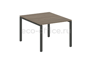 Стол переговорный (1 столешница) METAL SYSTEM STYLE БП.ПРГ-1.1 Вяз Благородный / Антрацит металл фото