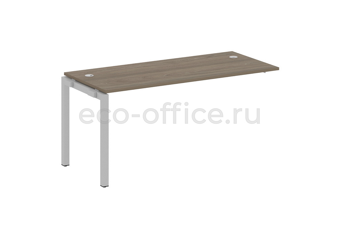 Проходной наборный элемент METAL SYSTEM QUATTRO 5x5 50БП.ПРС-СП-1.4 Вяз Благородный / Серый металл купить в Москве