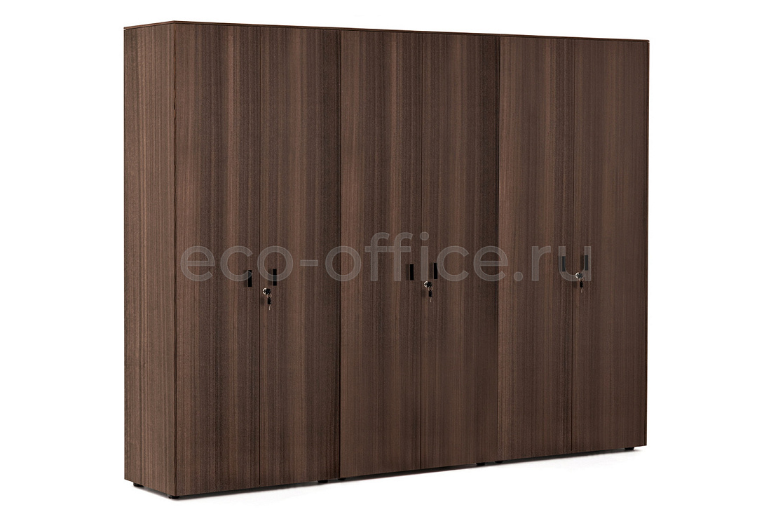 Шкаф для бумаг х2 + гардероб ENZO 109 732 ECL 01 Эвкалипт / Чёрный металл  стоимость
