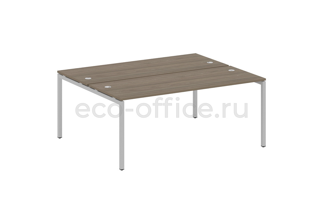 Рабочая станция METAL SYSTEM QUATTRO 4x4 40БП.РАС-СП-2.5 Вяз Благородный / Серый металл  стоимость