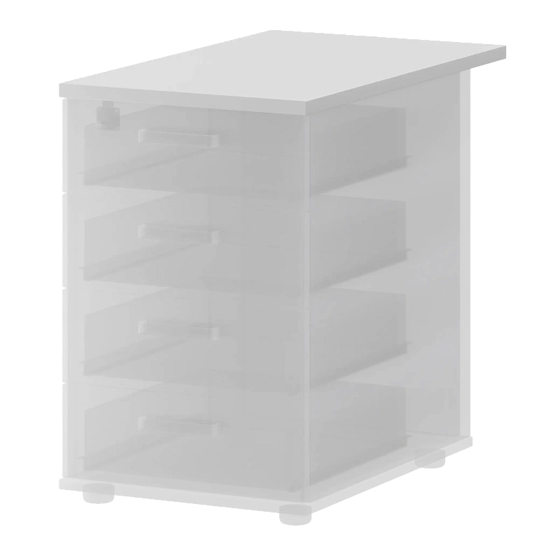 топ для приставной тумбы protech смт-4т25-73 белый фото