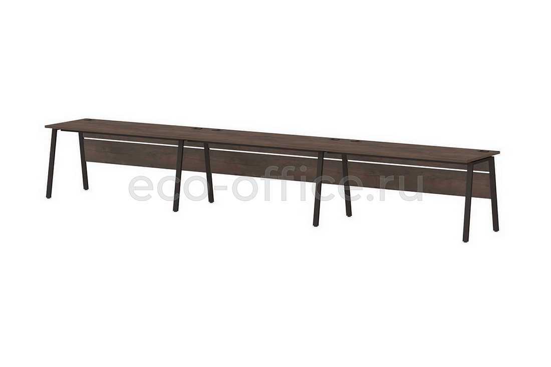 Линейный кластер на 3 рабочих места LAVANA STEEL T-152 Таксония Тёмная  стоимость