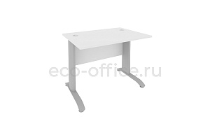 Стол письменный RIVA Metal ПЛ.СП-1 Белый фото