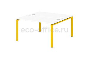 Стол-тандем на металлокаркасе 60*30 SENTIDA COLOR S-42 Манго фото