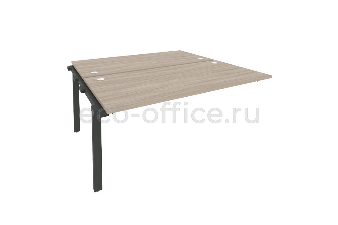 Наборный элемент рабочей станции на П-образном м/к ONIX O.M-2.NRS-4.8 Дуб Аттик / Антрацит металл   стоимость