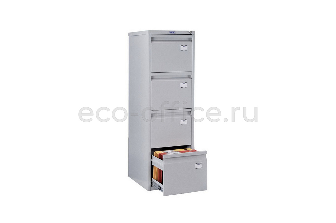 Шкаф картотека ПРАКТИК А-44 Серый RAL 7038  стоимость