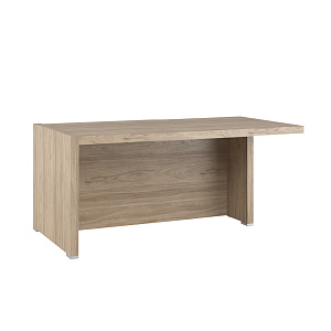 Стол письменный с асимметричными опорами, правый Solid SOL29710305 фото