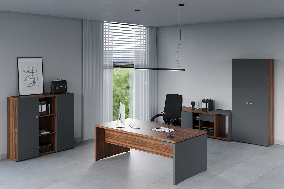 кабинет руководителя zion орех селект фото