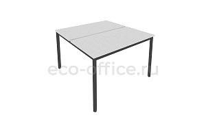 Рабочая станция на металлокаркасе SLIM SYSTEM С.СП-4.2 Серый / Антрацит металл фото