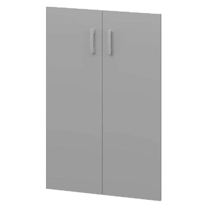 Двери для широких стеллажей Protech А-604.Ф Серый фото