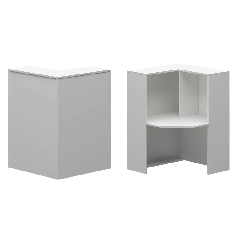 стойка угловая правая protech а-556 белый фото