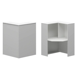 Стойка угловая правая Protech А-556 Белый фото