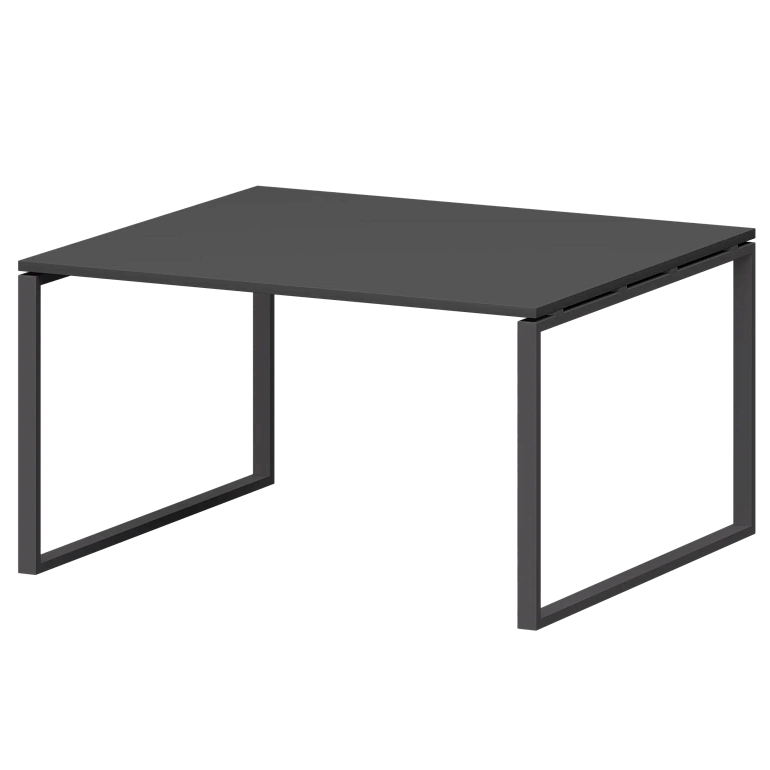 стол переговорный на металлокаркасе protech смсп-о-14.123.пр25 графит/антрацит фото